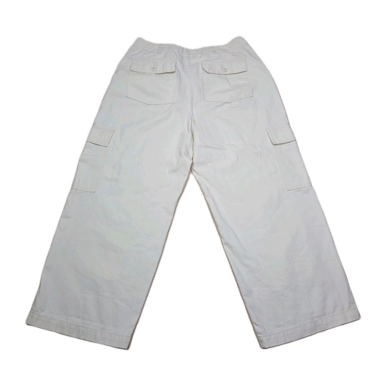 Universal Thread Cropped Cargo Pants Button Up Si… - image 2