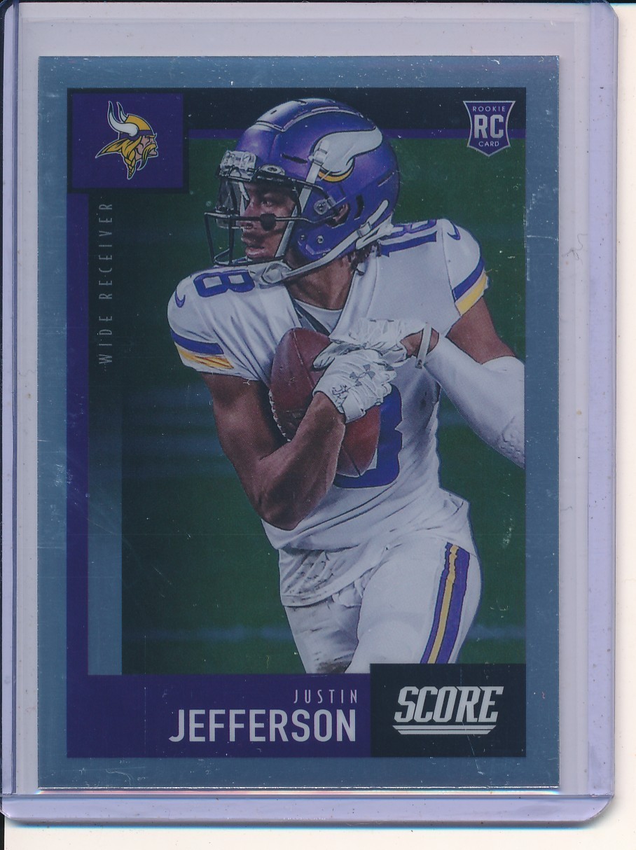 2020 Panini Chronicles - Score Update Rookies Justin Jefferson #449 (RC)