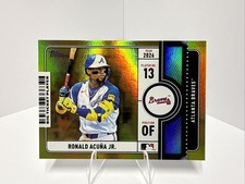 2026 Topps Series One Ronald Acuna Jr. Gold Big Ticket /50 BTP-7 Atlanta Braves