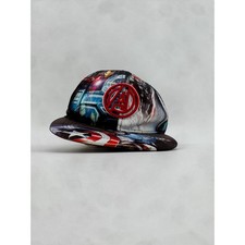 Marvel Avengers Snapback Hat All Over Print Graphic Cap MCU Superheroes