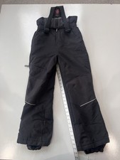 Swiss Tech Snow Pants Child Unisex Large 10/12 Black Snow Bib