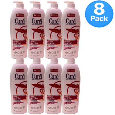 Curél Ultra Healing Intensive Lotion for Extra Dry Skin 20 fl oz 8 Pack New