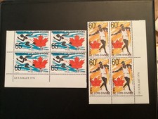 ICOLLECTZONE Ivory Coast 411-412 Corner Blocks Olympics XF NH (E000-219)