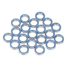 20pcs 6700-2RS Miniature Ball Bearings 10x15x4mm Double Sealed Bearings Blue