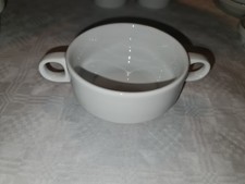 Thomas TC 100  Nick Roericht HfG Ulm Stapelgeschirr - Suppenschüssel mit Henkeln