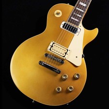 Gibson Les Paul Deluxe Gold Top Used Electric Guitar 1977
