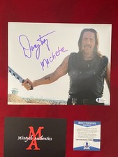 Danny Trejo autographed signed 8x10 photo Machete Beckett COA