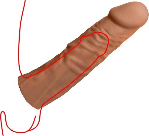 Men Male Cock-Girth-Enlarger-Enhancer-Penis-Extension-Extender-Sheath Sleeve Big