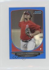 2013 Bowman Chrome Minis Blue Refractor 88/99 RJ Alvarez #24 2h4