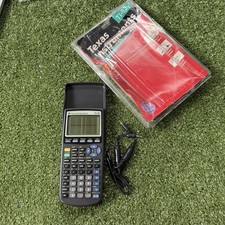 Texas Instruments TI-83 Graphing Calculator with Cover - Tested  Working