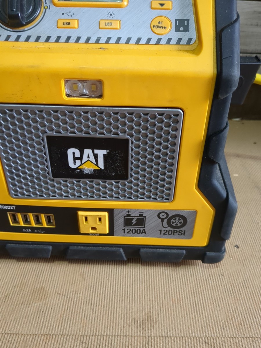 CAT Model CJ1000DXT Dijital Jump Starter Black & Yellow AS-IS | eBay