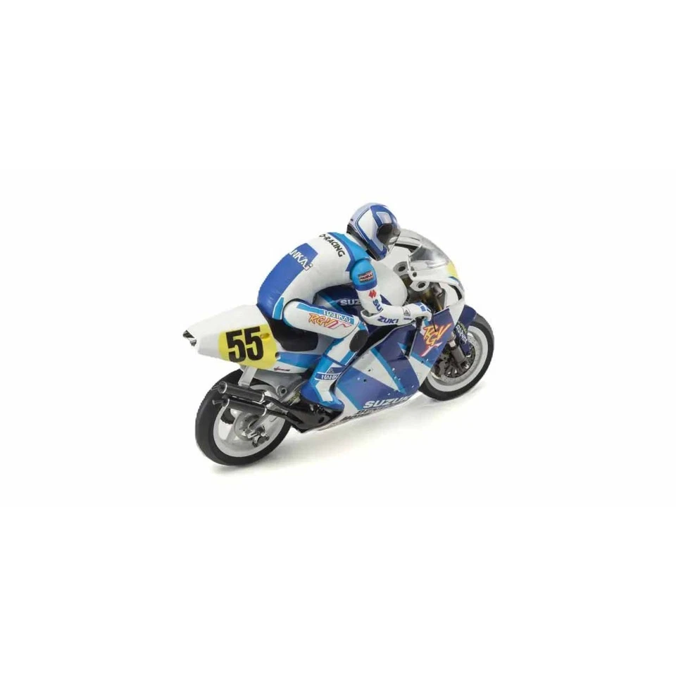 Kyosho K.34935T1B 1:8 Motorrad Hanging-On Racer S.R.T. Suzuki RGV 1992 Kit - Bild 2 von 3