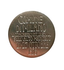 *HH* Medaglia Veroi Comune Di Milano Congresso Studi Alto Medioevo 1978 Medal