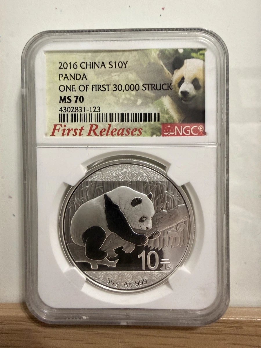 Chinese Panda MS 70 Graded 2016 Silver Bullion Coins for sale | eBay