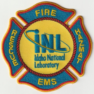 INL - Idaho National Laboratory Fire/Rescue Patch!