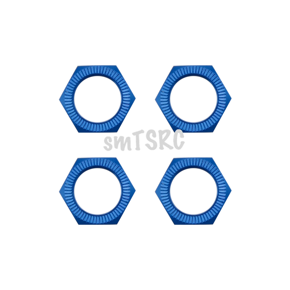 FLMLF Metal Wheel Nut 4PCS ONE SET For 1/5 Scale Hpi RV Km Baja 5b RC Car Parts - Image 2 of 4