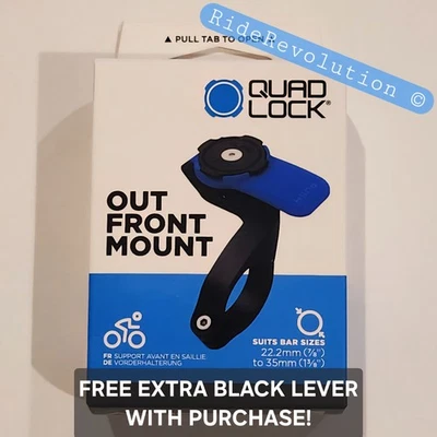 QUAD LOCK Out Front Mount (mountain bike/bicycle) NEW IN BOX (FREE SHIPPING!)