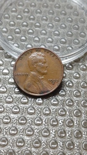 1933 D Lincoln Wheat Cent Penny VF                                          Y850