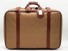 Gucci Vintage Travel Luggage Brown Aa0526ozxs...