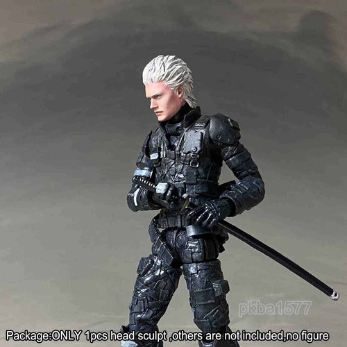 Premium 1/12 Devil May Cry Vergil Head Sculpt Soldier Head For 6" Figure Body - Picture 3 of 5
