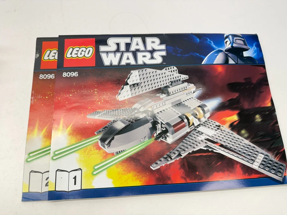 2010 Retired Star Wars Lego set #8096 Emperor Palpatine's Shuttle 100% complete! - Image 2 of 4