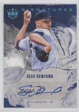 2018 Panini Diamond Kings DK Signatures Holo Blue 13/25 Sean Newcomb Auto 10k8