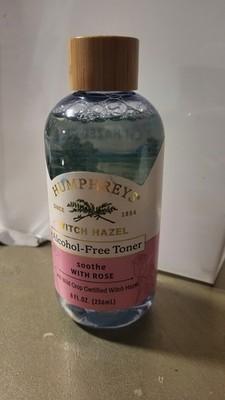 Humphreys Witch Hazel Soothe with Rose Alcohol-Free Toner, 8 fl oz 1C