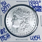 1899 O BU UNCIRCULATED MORGAN SILVER DOLLAR AUTHENTIC U.S.MINT FREESHIPPING 4154