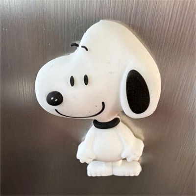 Snoopy Peanuts Animation Fridge Magnet, White & Black Collectible