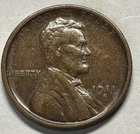 1911 S Lincoln Wheat Copper Cent 1C. NICE ORIGINAL COIN!!
