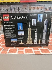 LEGO Architecture New York City Skyline 21028 New Sealed In Box SHIPS FAST!