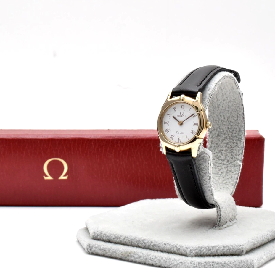 Vintage [N MINT /Box] Omega De Ville Cal.1455 595.0095 Roman