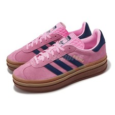 adidas Originals Gazelle Bold W Pink Navy Gum Women Platform Casual Shoes H06122