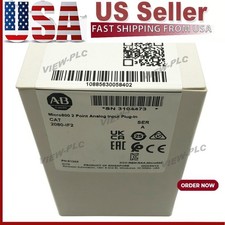 1PC New AB 2080-IF2 Allen-Bradley Micro800 2 Point Analog Input Plug-In 2080IF2  