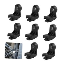 8PCS Radiator Fan Mounting Feet,L-Shaped Install Legs Electric Fan Mounting