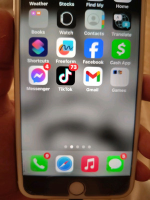 iPhone 8 Plus Tik Tok App