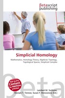 Lambert M. Surhone (U. A.) | Simplicial Homology | Taschenbuch | Englisch (2026)