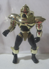 Vintage Battlestar Galactica Cylon Gold Commander action figure 5" tall Rare