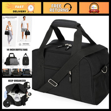 14-Inch Mini Duffle Gym Bag for Men  Women, Travel Sports Tote, Lightweight  D