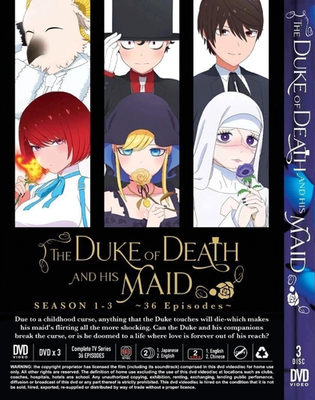 ANIME~DVD THE DUKE OF DEATH AND HIS MAID SEA 1-3 VOL.1-36 END