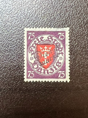 Danzig 1924-25 Official #O52 Mint H 2X1007