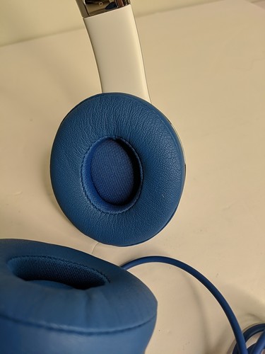 Auriculares Beats by Dr. Dre Solo con cable sobre la oreja azules usados - Imagen 4 de 12