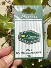 2025 Masters Commemorative Pin Augusta National Golf Course NEW April 10-13