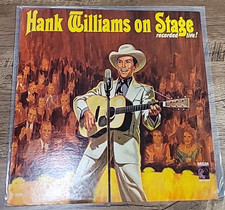 Hank Williams &ndash; Hank Williams On Stage Live! (1962) Vinyl Record MGM E 3999
