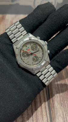 TAG Heuer 2000 CE1111 Quartz Chronograph Gray Dial Professional