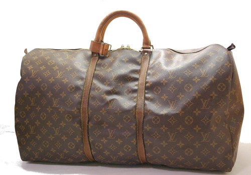 Auth LOUIS VUITTON  MONOGRAM  KEEPALL 60 DUFFLE BAG 0620a