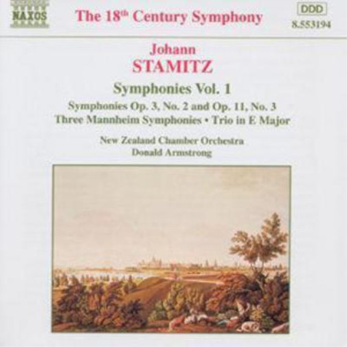Johann Stamitz Альбом Johann Stamitz: Symphonies Vol.1 (CD)