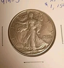 🇺🇸1919-S Walking Liberty Silver Half Dollar San Francisco key date👀🔥 XF++