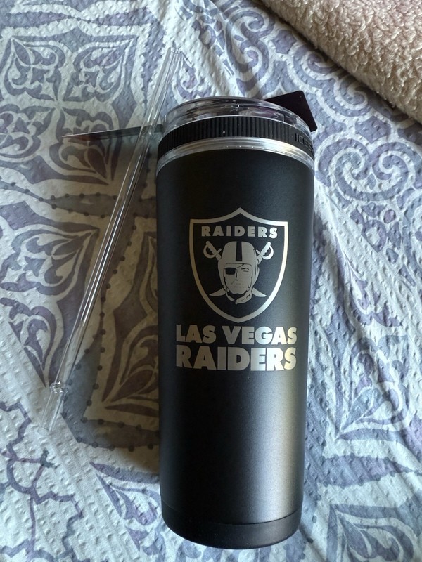 Officially Licensed Las Vegas Raiders 26oz Flex Bottle NIB
