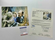 FRANK OZ  Signed 8x10 Photo Yoda STAR WARS Puppeteer Disney Muppets  JSA PSA LOA